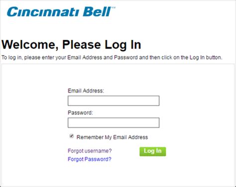 Billing and Payments: • Pay your bill. . Cincinnati bell webmail login